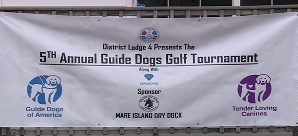 IAM District 4 Golf Tournament Raises Approximately $50K for Guide Dogs of America