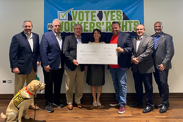 Illinois Machinists Raise $100K to Support State Workers’ Rights Amendment