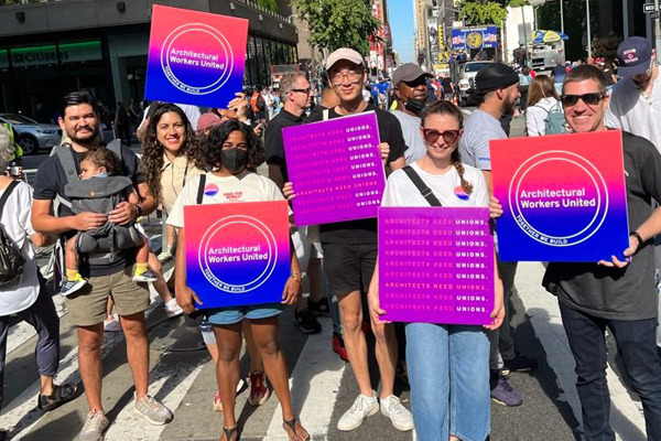 Architects Honor Workers During NYC Labor Day Parade