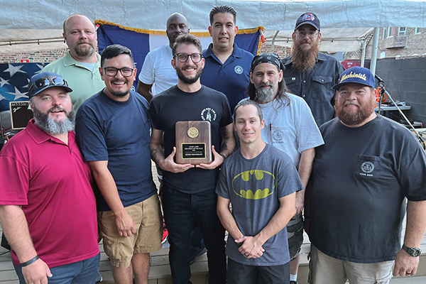Chicago IAM Rail Local 2600 Honors Member, Raises Funds for Guide Dogs at Local’s First Annual Summer Block Party