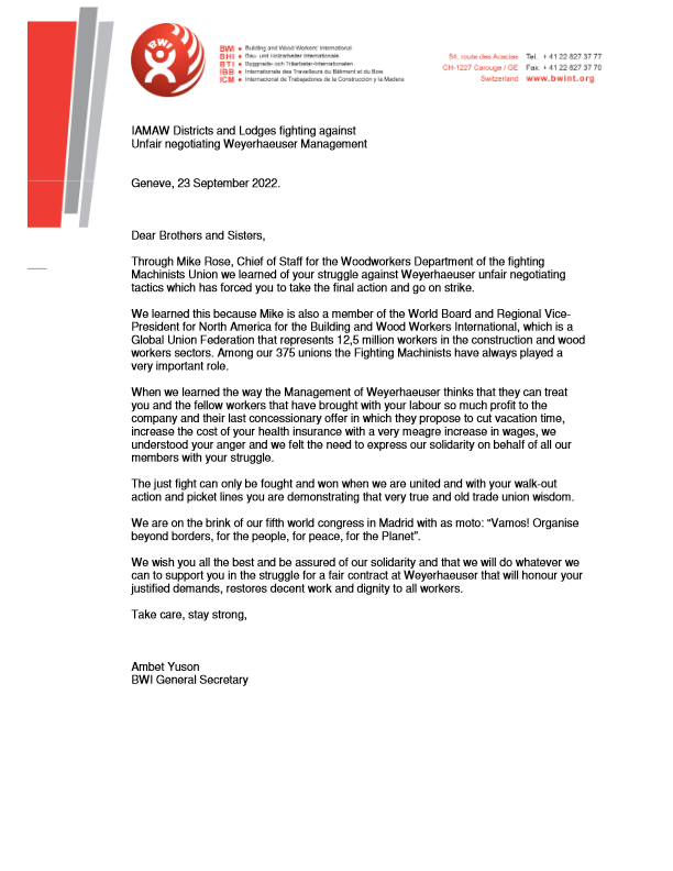 solidarity letter BWI IAM Weyerhaeuser 2022 (US)2