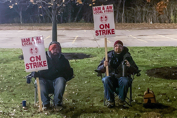 Machinists Union Members Striking for Fair Contract at Amherst’s Nordson Corp.