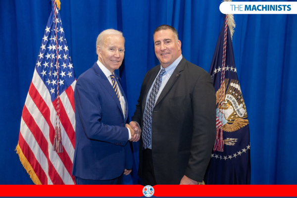 IAM Rail Division Takes Center Stage as Biden Rolls Out Historic Infrastructure Projects