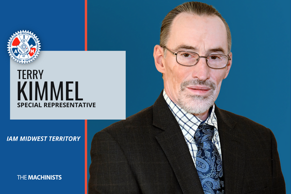 Terry Kimmel Appointed IAM Midwest Territory Special Representative