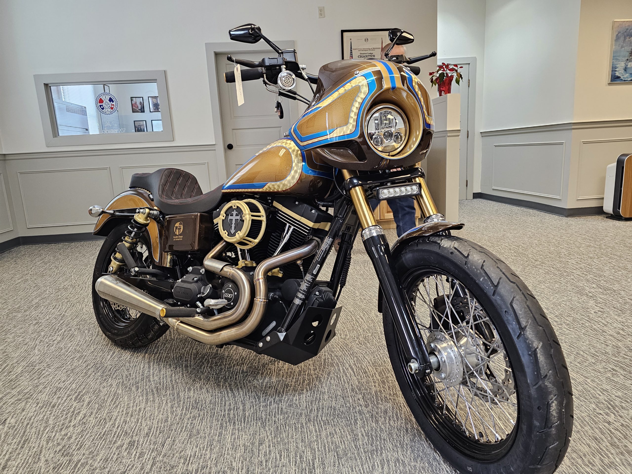 Support Guide Dogs of America and Tender Loving Canines with the IAM District Lodge 4 Motorcycle Raffle
