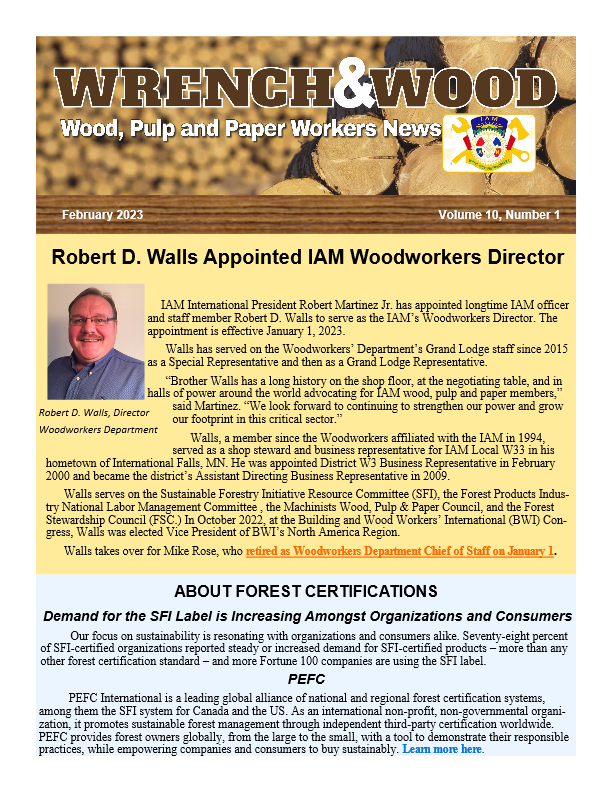 Wrench and Wood – February 2023