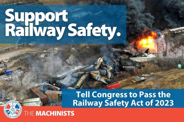 Tell Congress: Pass the Railway Safety Act of 2023 Now