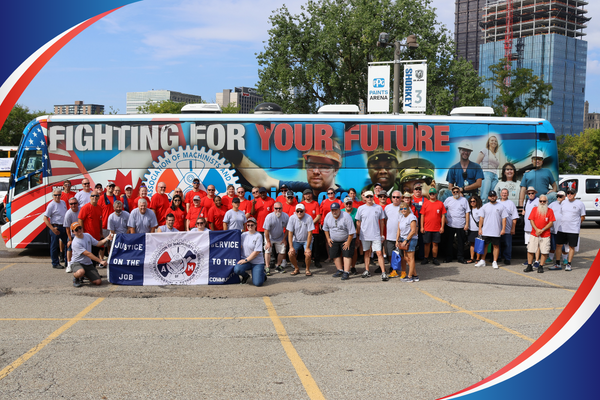 IAM Celebrates Labor’s Day in a Big Way