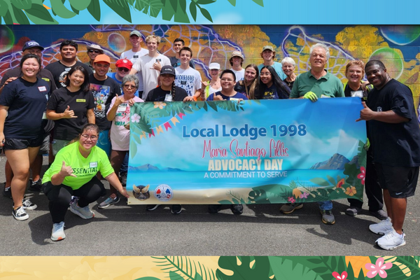 Hawaii Local 1998 Honors IAM Trailblazer While Serving Community