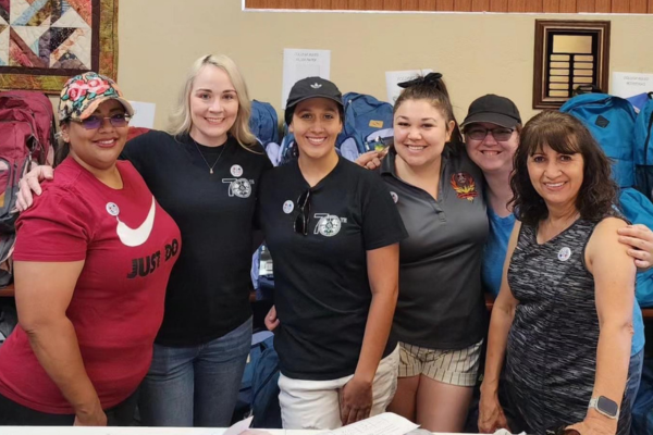 Arizona Local 933 Women’s Committee Gives Back to Local Foster Children