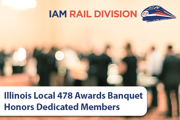Illinois Local 478 Awards Banquet Honors Dedicated Members