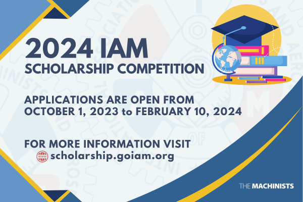 2024 IAM Scholarship Competition Opens for Applications on October 1st