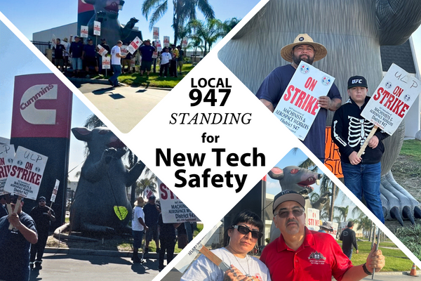 California District 947 Members Standing Up for New Tech Safety at Cummins