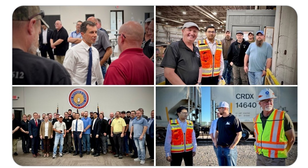 Federal Railroad Inspectors Visit Union Leadership