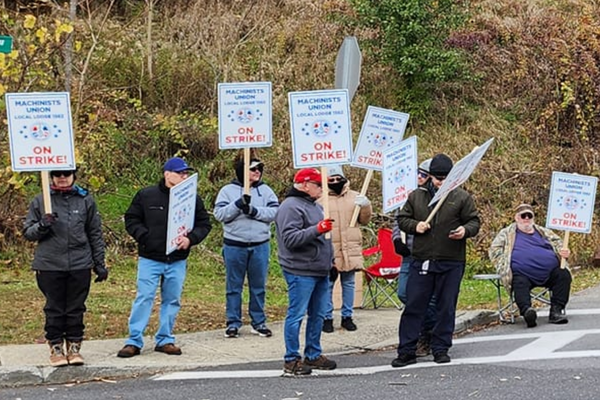 IAM Local 1562 Members on Strike at Howmet Aerospace in Kingston, NY