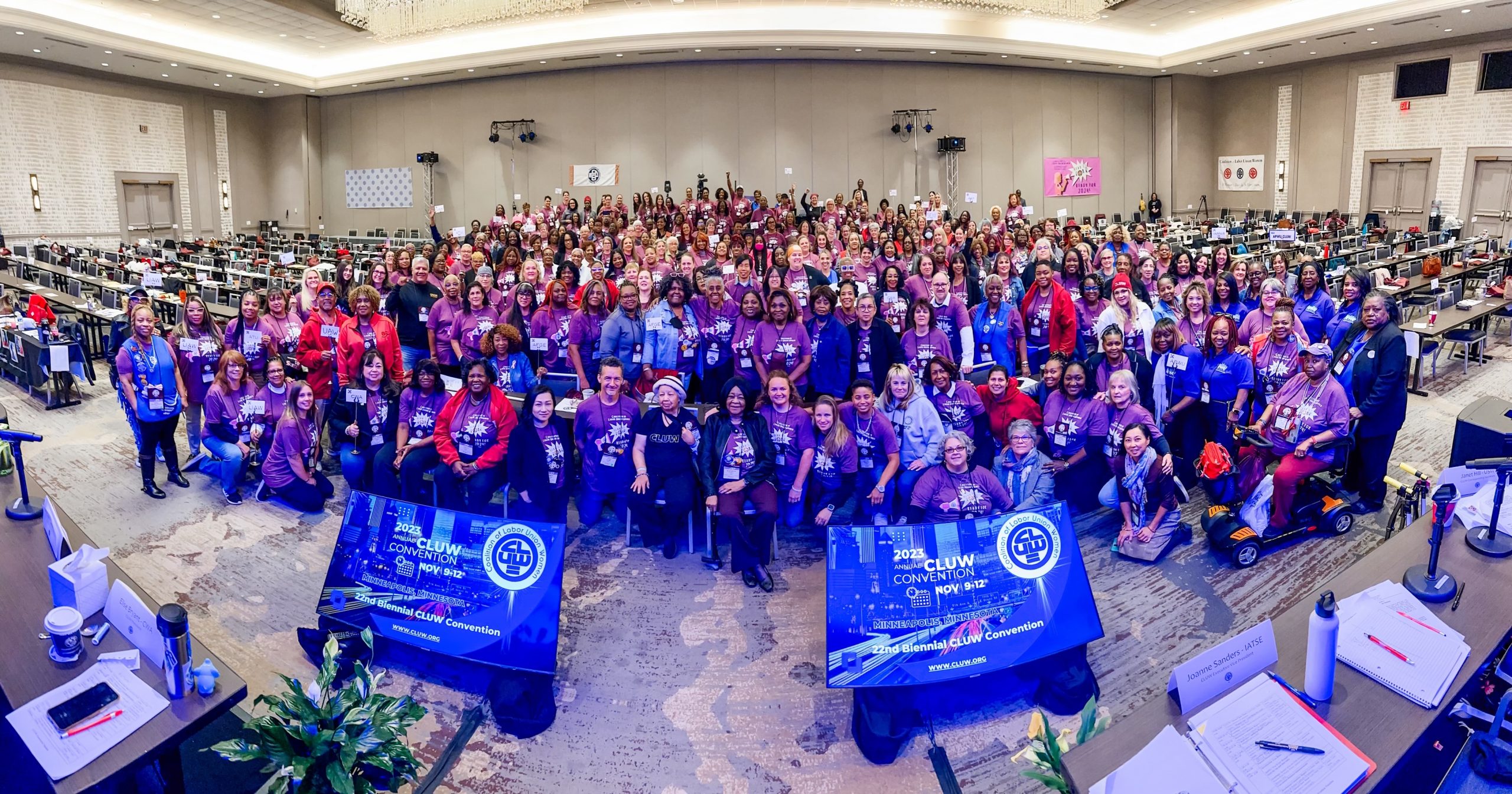 IAM Women Show Strong Presence at CLUW Convention