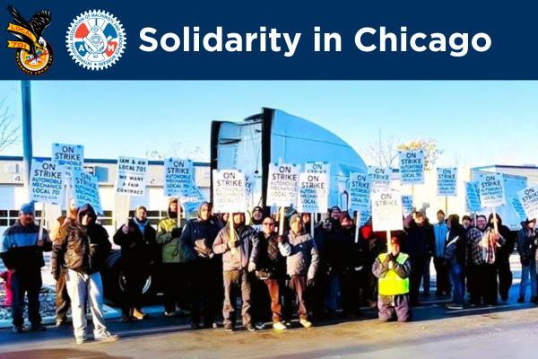 Illinois IAM Mechanics’ Union Continues Strike Against M&K Truck Centers