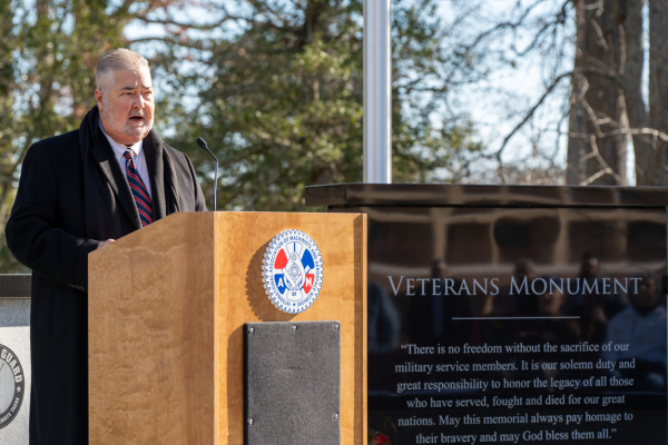Honored Forever: International President Martinez Dedicates IAM Military Veterans Monument
