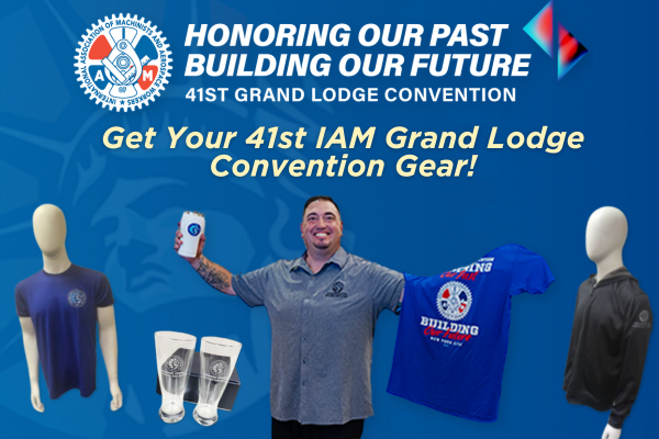 Get Your 41st IAM Grand Lodge Convention Gear!