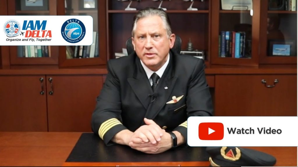 Delta Pilots Voice Solidarity with Delta Workers Seeking Union ...
