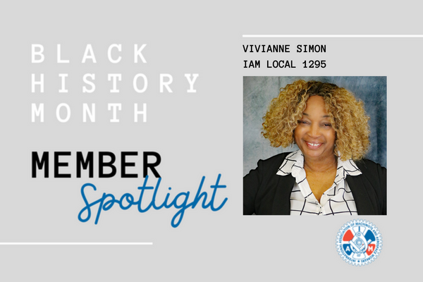Celebrating Black History: IAM Spotlights Vivianne Simon