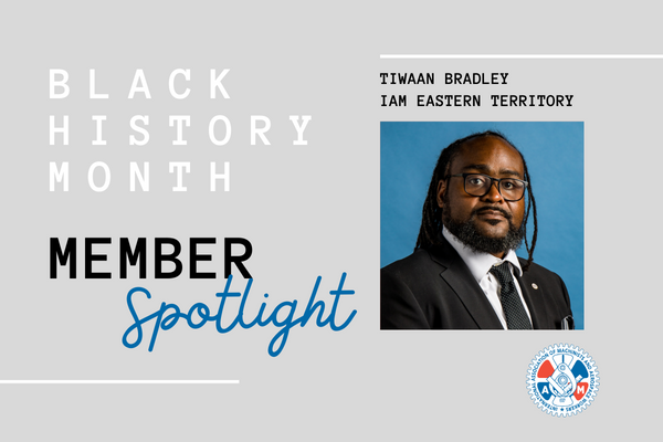 Celebrating Black History: IAM Spotlights Tiwaan Bradley