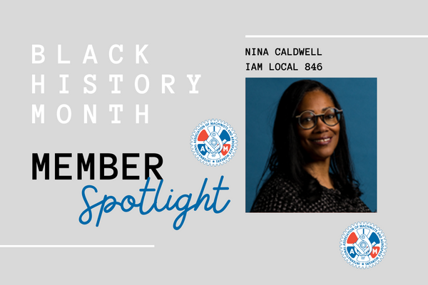 Celebrating Black History: IAM Spotlights Nina Caldwell