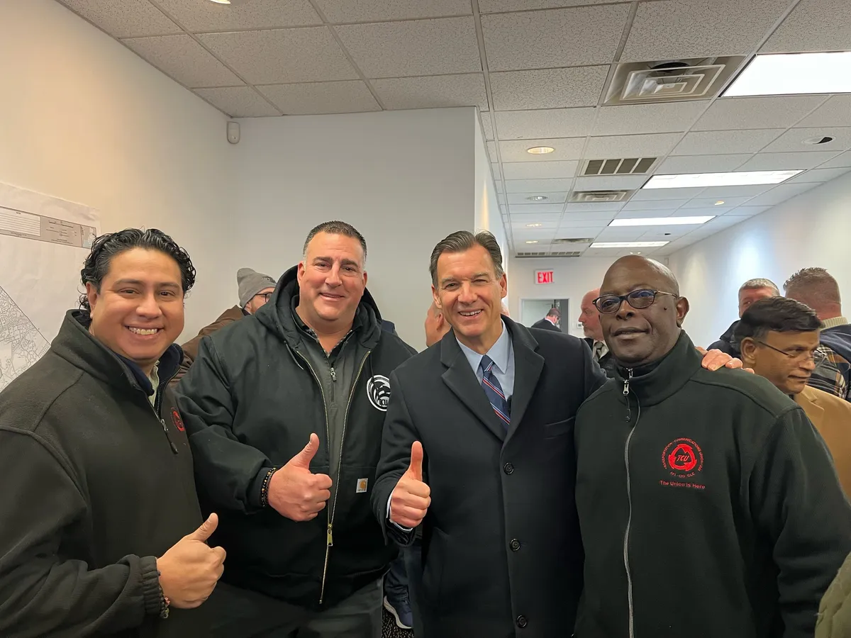 New York State Council of Machinists Congratulates Tom Suozzi on Election Victory   