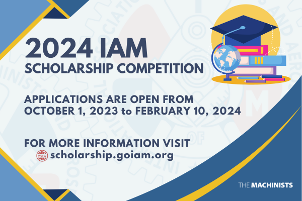 2024 IAM Scholarship Competition Deadline Extended to Feb. 10