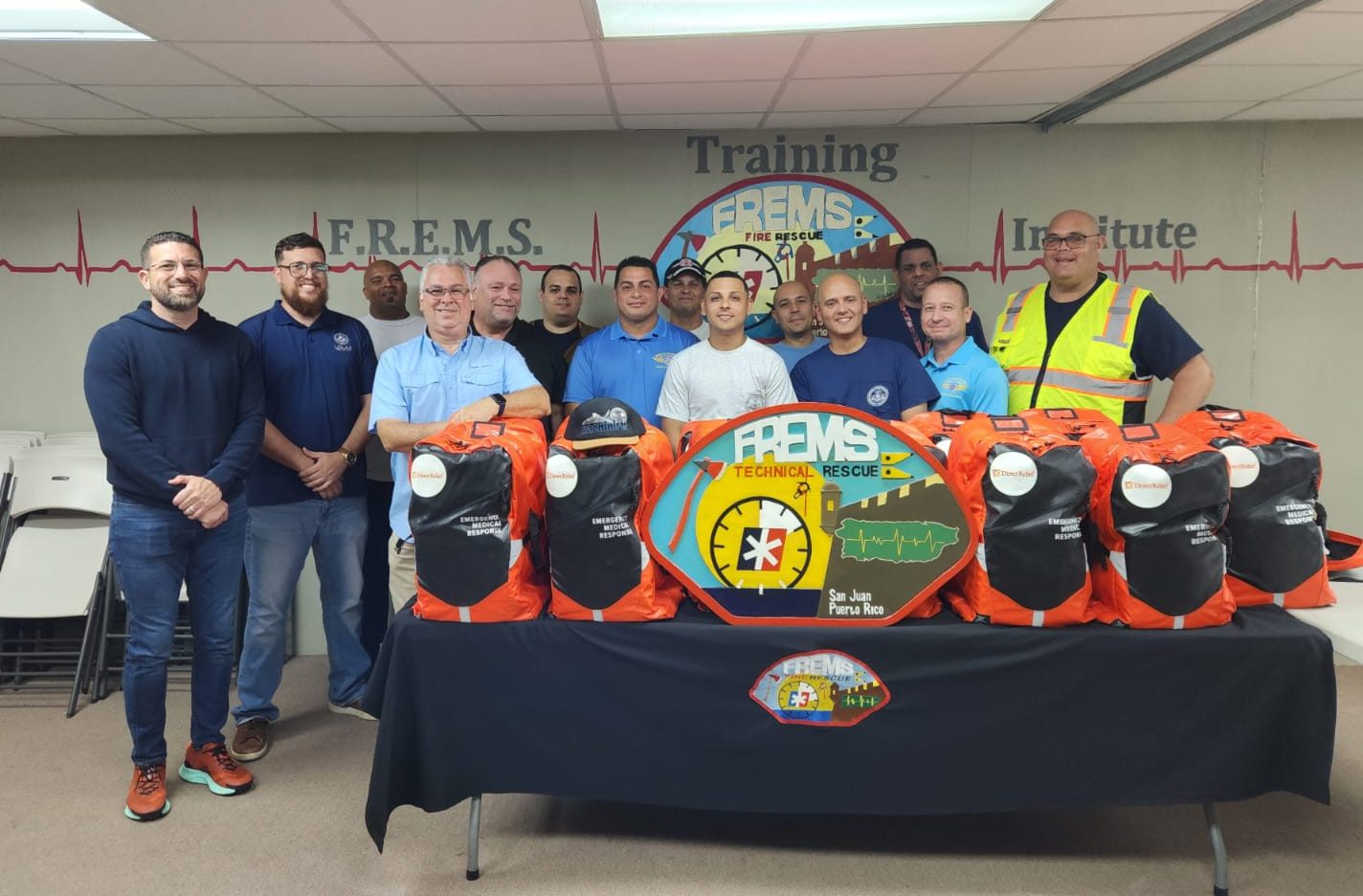 First Responders in Puerto Rico Receive Award During “Week of the Police Officer and First Responder”