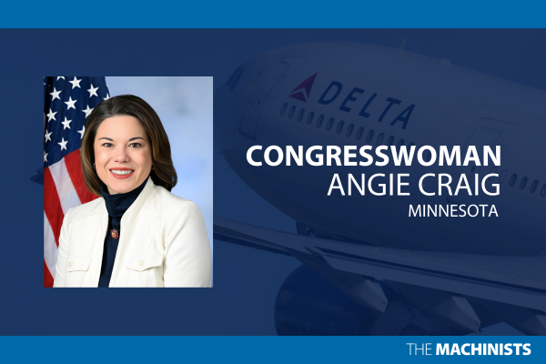 Minnesota Congresswoman Angie Craig Voices Support for Delta Air Lines Union Coalition’s Organizing Campaign