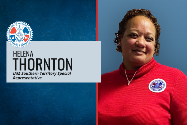 Helena Thornton Appointed IAM Southern Territory Special Representative