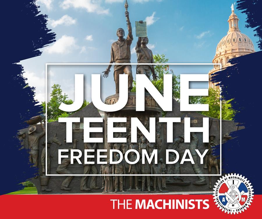 Celebrating Freedom Day: a Message from IAM International President Brian Bryant