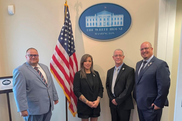 IAM Military Veterans Visit White House for AFL-CIO Union Veterans Council’s Workforce Development Meeting