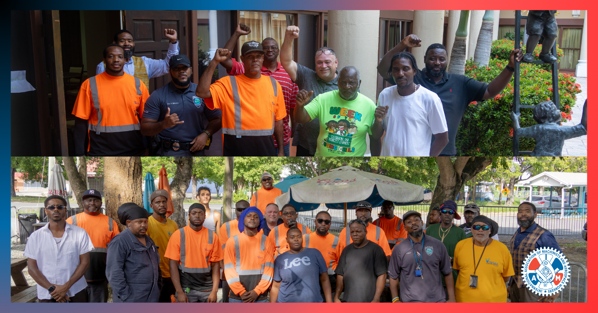 IAM Union Members at U.S. Virgin Islands Waste Management Vote to Authorize Strike