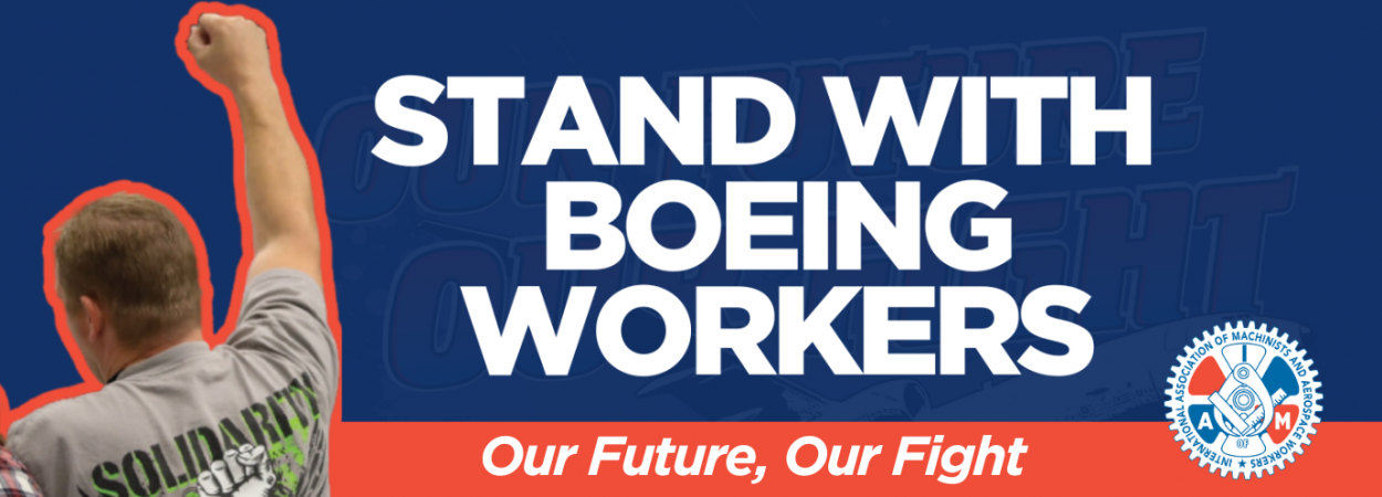 Stand with Boeing Workers! »