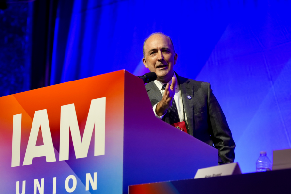 IAM Welcomes NYC CLC President to the 41st Convention Stage