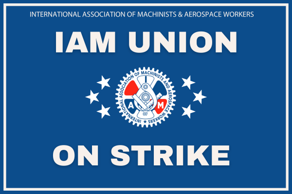 IAM Illinois Local 660 Members on Strike for Fair Contract at Eaton