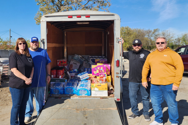 IAM Local 1943 Members Unite to Support Hurricane Helene Relief Efforts