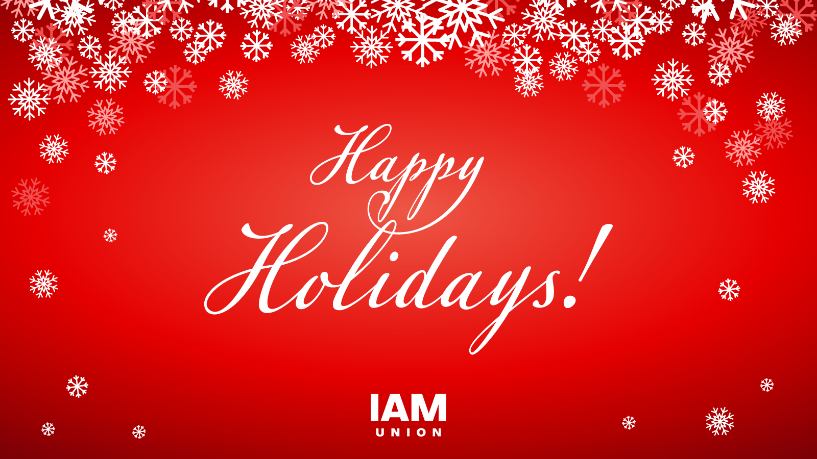 Happy Holidays from the IAM
