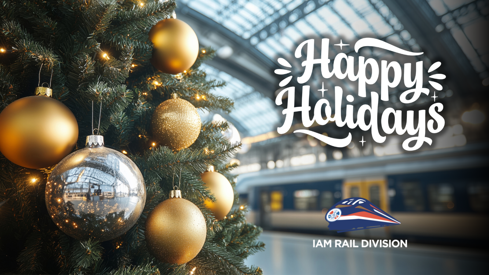 Holiday Greetings from the IAM Rail Division