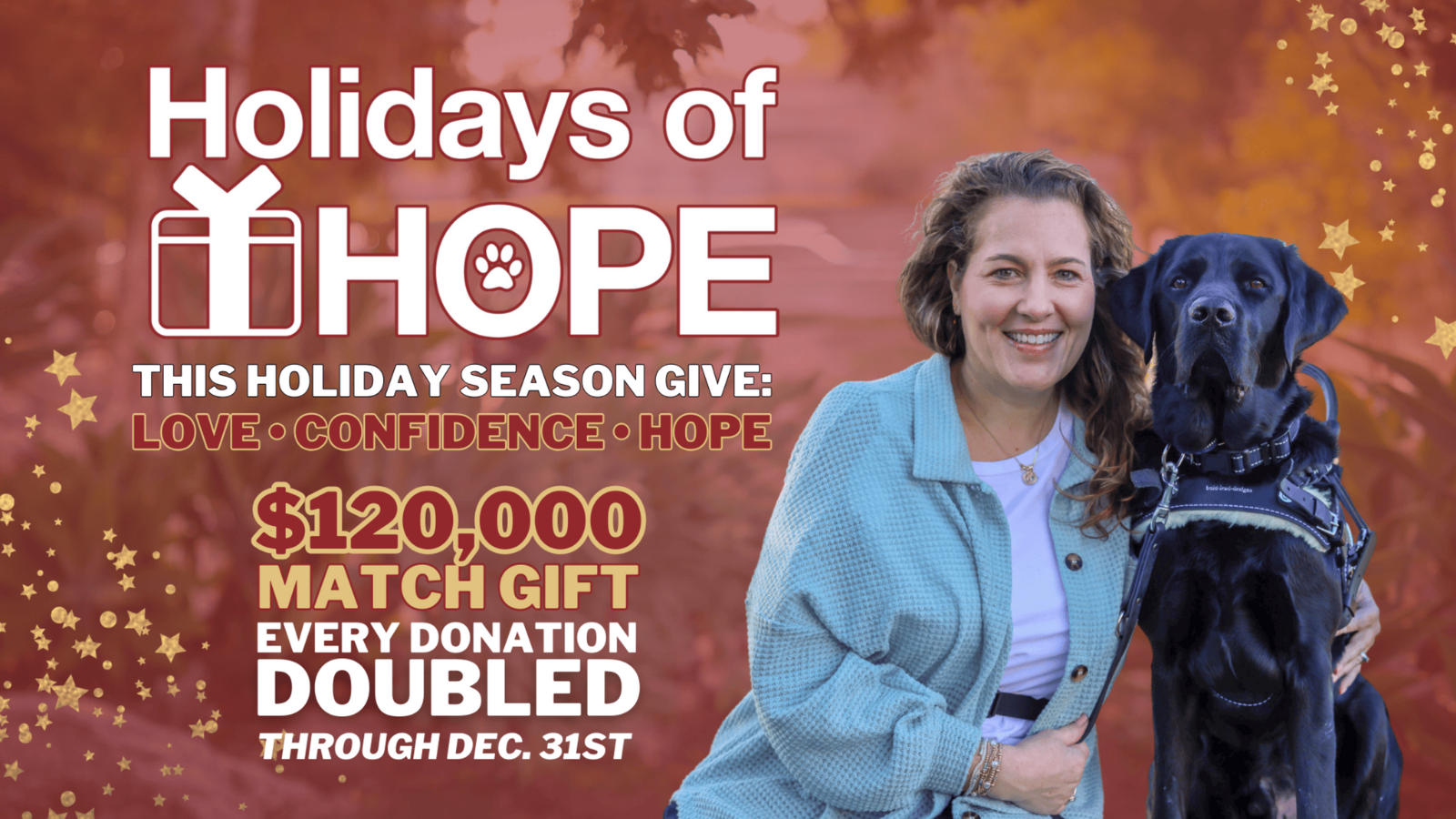 Spread the Love and Contribute to Guide Dogs of America This Giving Tuesday!