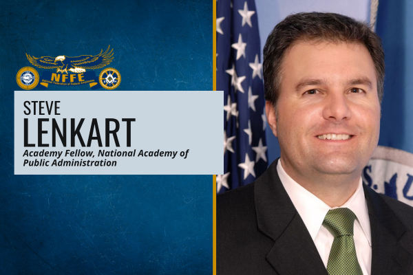 NFFE-IAM Executive Director Steve Lenkart Inducted as Academy Fellow at the National Academy of Public Administration
