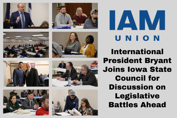 International President Bryant Joins Iowa State Council for Discussion on Legislative Battles Ahead