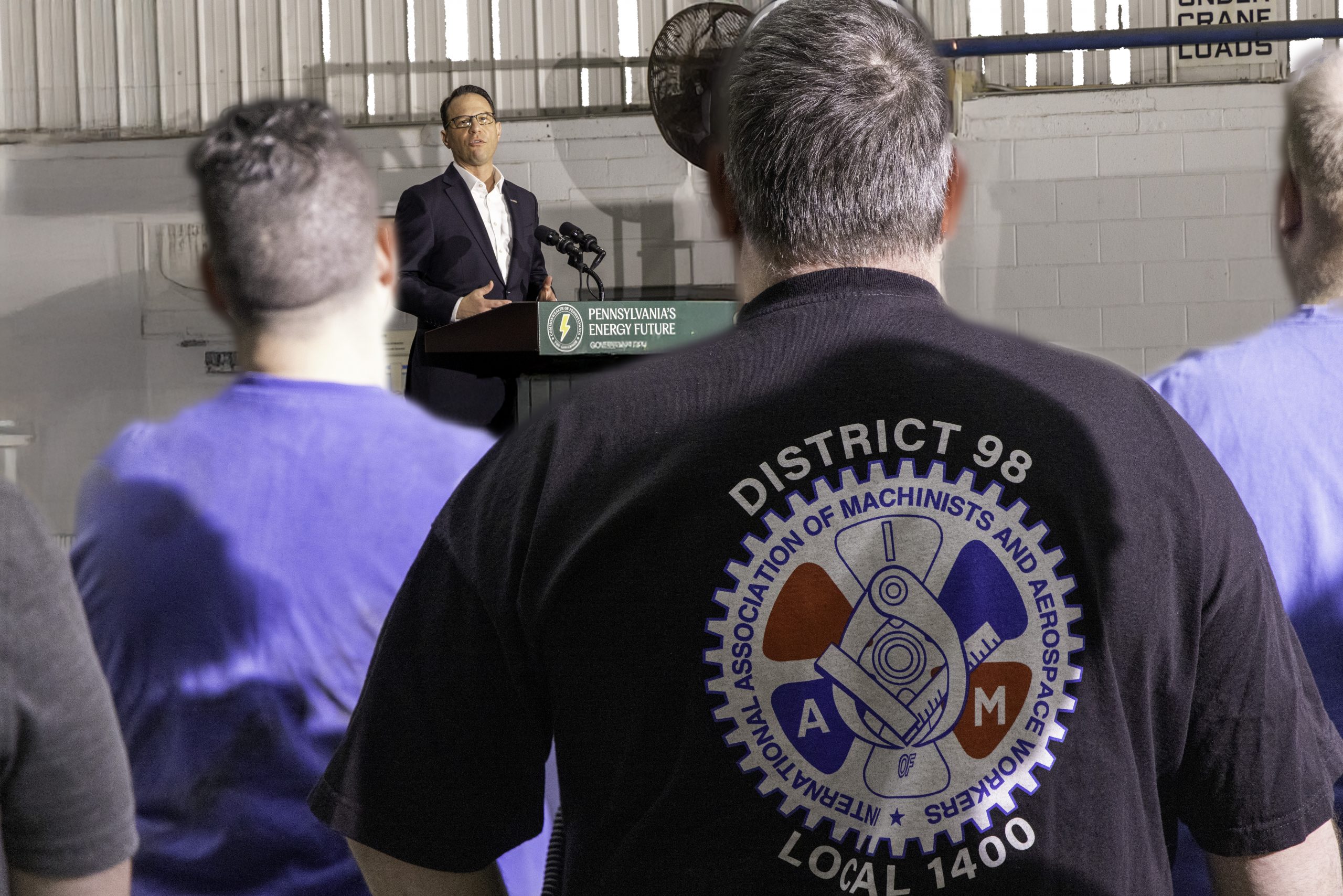 IAM District 98 Plant Hosts Pennsylvania Governor for Clean, Affordable Energy Initiative Roll-Out