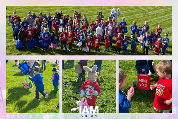 IAM Local 822 Brings Easter Joy to Illinois Families