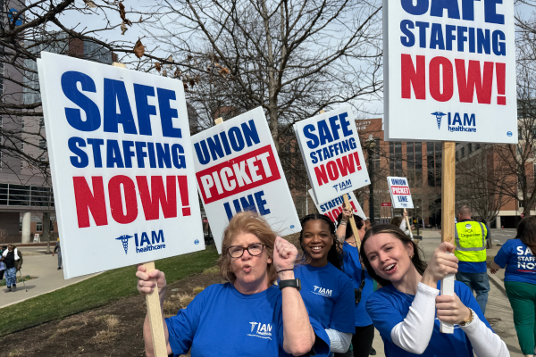 1,000 Front-Line Patient Care Professionals at The OSU Wexner Medical Center Win a Strong First Contract with IAM Healthcare