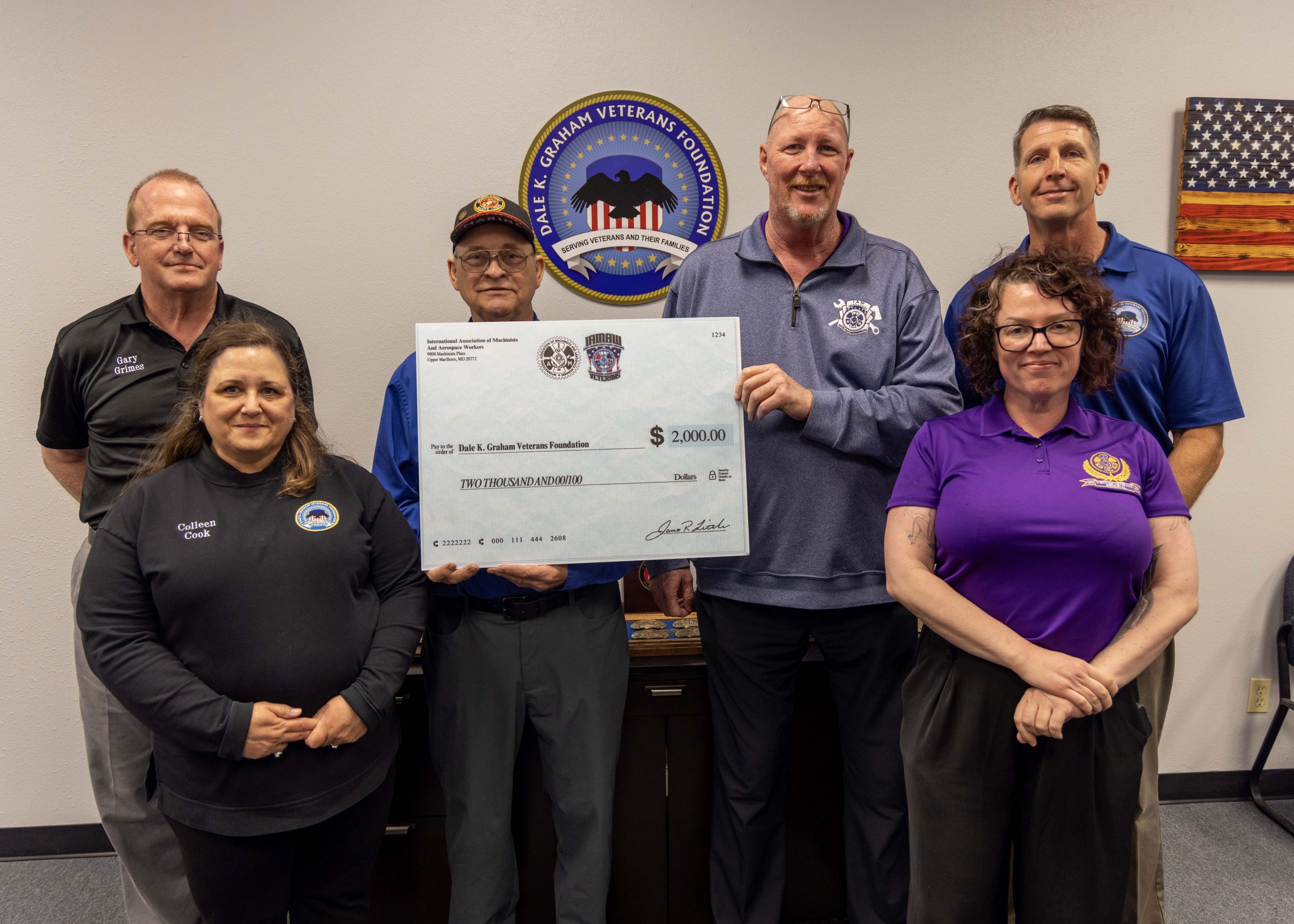 IAM Veterans Services Volunteers Help Vietnam Veterans, Families Claim Benefits