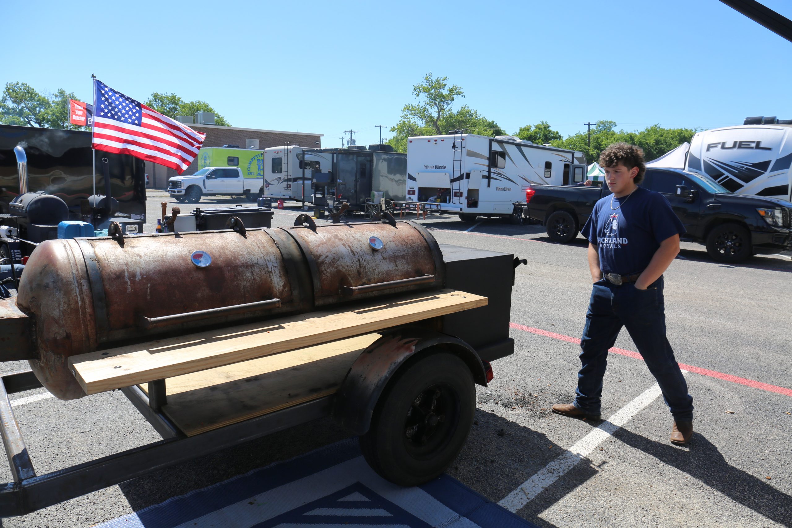 District 776 Fires Up the Grills for a Great Cause