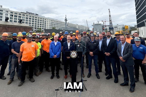 U.S. Reps. Lynch, Courtney and Golden Join IAM Union, Boston Ship Repair to Call for Urgent Investments in U.S. Shipbuilding, Repair